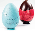Форма д/шок. 3D "Happy Easter" d156xh228 мм, 380гр, 1 шт, п/к с магнитом Martellato 20SR022