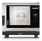Пароконвектомат электрический 6 ур. 60*40 см, без WiFi, автоматическая мойка Distform MyChef Bake 6 EN (600*400) right opening (BCE6100D)
