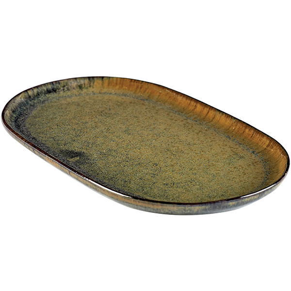 Блюдо овальное «Серфис»; керамика; H=15,L=250,B=150мм; сизый Serax B5116218B