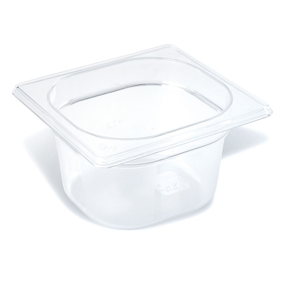 Гастроемкость 1/6х150 мм (176х162 мм) 2,4 л, поликарбонат, P.L. Proff Cuisine JD-P1615(кор=48 шт)