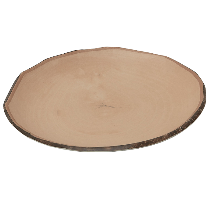 Блюдо 210 мм круглое Timber Brown пластик меламин P.L. Proff Cuisine F32009