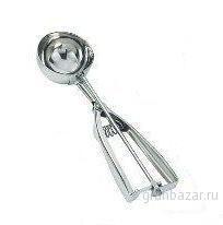 Ложка для мороженого 55 мм 55 мл. с механизм. нерж. MGSteel DS-16