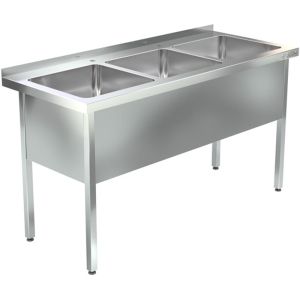 Ванна моечная Assum ВМЦ-П3-3/500 (1800х700х850)