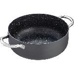 Кастрюля «Уитфорд» без крышки алюм. литой, сталь нерж. 3,5л D=240, H=90 мм граф., черный Prohotel AL14