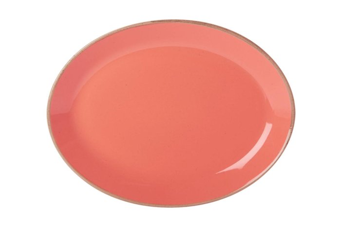 Блюдо овальное 24 CM Porland 112124 ORANGE