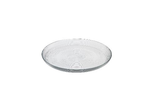 Тарелка Circle d 210 мм h 20 мм, стекло, прозрачная, ArdaCam