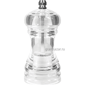 Мельница д/перца; акрил; H=10см; прозр. ILSA 13270100ACV