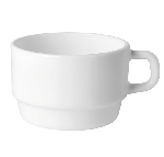 Чашка чайная "Кейрвейр"; стекло; 219мл; D=108, 75, H=59, 5мм; белый Bormioli Rocco 4.05832
