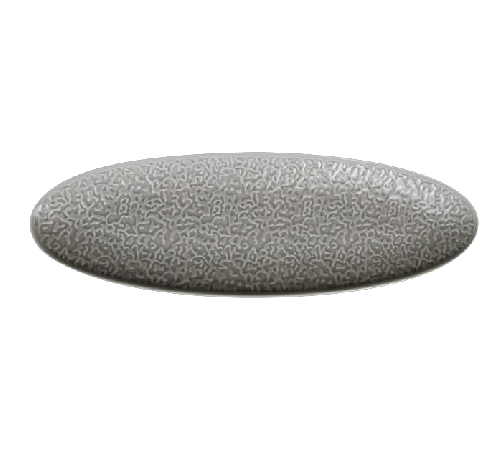Блюдо овальное 14'' 356х114х21мм, серый Corone Nori [LQ-QK15295-GRY]