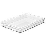 Контейнер для теста 600x400x75 мм, морозостойкий, белый, полиэтилен /1/128/