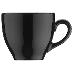 Чашка «Нанокрем 890220»; фарфор; 220мл; H=64мм; черный Kutahya LM01CF850R04