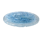 Тарелка мелкая "Аквамарин"; стекло; D=180мм; голуб. Pordamsa XGLAS-0327