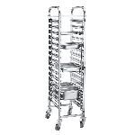 Тележка-шпилька для гастроемкостей 1/1, 15 уровней Granbazar GBR-PT-380-1/1-15