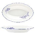Блюдо овальное Sea Flower 225х158 мм h38 мм 250 мл глубокое P.L. Proff Cuisine NY-YQA4767B-DOP-9.75X6 [1]