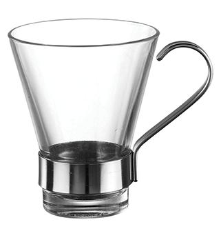 Чашка кофейная «Эпсилон»;стекло;110мл;D=67,H=80мм;прозр. Bormioli Rocco 430401BZM121990