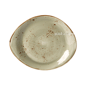 Тарелка мелкая «Крафт»; фарфор; D=255,H=32,L=255,B=200мм; зелен. Steelite 1131 0521