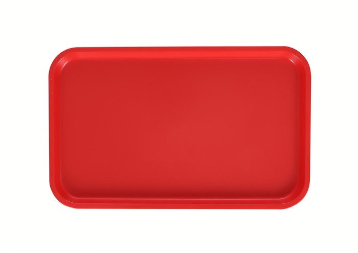Поднос столовый 530х330 мм красный Luxstahl (PS Red 4410)