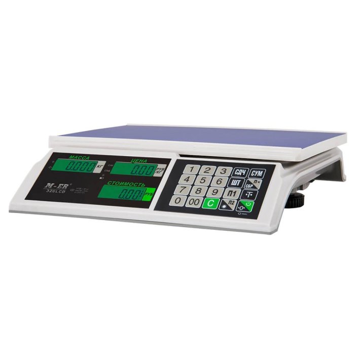 Торговые настольные весы M-ER 326 AC-15.2 