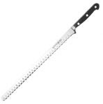Нож д/тонкой нарезки «Глория Люкс»; сталь; L=440/325,B=20мм; черный Felix 908230