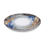 Тарелка круглая борт вертикальный d=270 мм., плоская, фарфор, Andromeda Gural Porcelain GBSBLB27DU101615