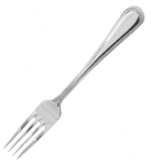 Вилка закусочная «Перле»; сталь нерж.; L=185/65,B=4мм; металлич. Eternum 302-4