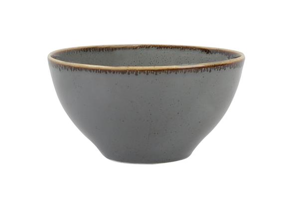 Салатник DARK GREY фарфор, 550 мл, d 140 мм, h 70 мм, серый Seasons Porland 363914 темно-серый
