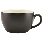 Чашка чайная «Мэтт Блэк»; фарфор; 250мл; черный Genware 322125MBK