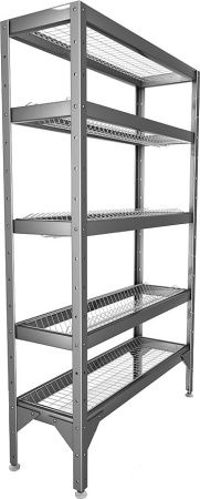 Стеллаж для тарелок Hessen СТ-1,8*6/5 нерж