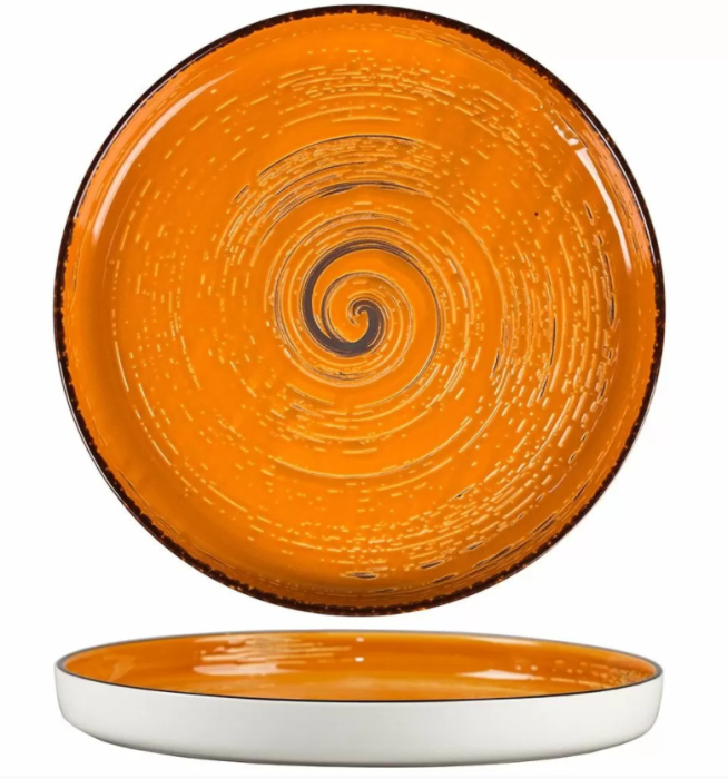 Тарелка с бортом Texture Yellow Circular 280 мм, h 31 мм, P.L. Proff Cuisine