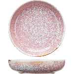Тарелка глубокая «Пион»; фарфор; 0, 6л; D=193, H=45мм; розов KunstWerk ZA0006-7.5-p