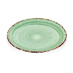 Тарелка круглая d=170 мм., плоская, фарфор, цвет зелёный, Gural Porcelain NBNEO17DU50YS