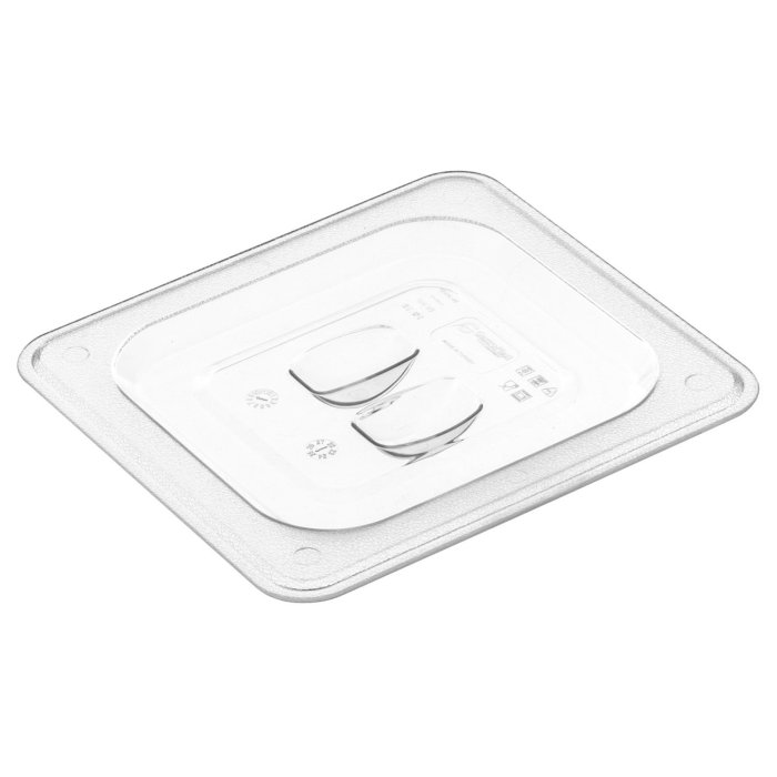 Крышка для гастроем. 1/6 поликарб. прозрачная Gastroplast /1/