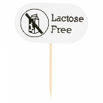 Маркировка-флажок "Lactose Free" 80 мм, 100 шт, Garcia de Pou 222.68