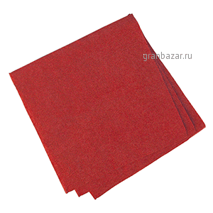 Салфетки «Папирус» 24*24см; бум. салфет.; H=16,L=25,B=12.5см; красный PB 11610 400шт.