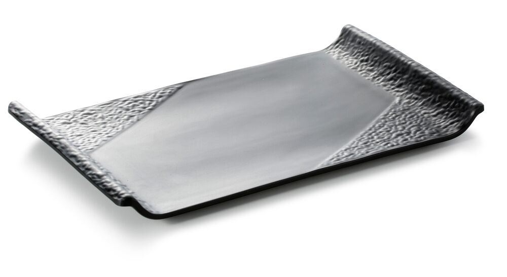 Блюдо поднос меламиновый черный 361х204х35 мм P.L. Proff Cuisine M414890-MS