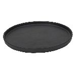 Тарелка с бортом Black Finish пластик меламин 270*23 мм P.L. Proff Cuisine JW35011-TAI