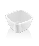 Соусник 100 мл 70*70 мм h35 мм квадратный поликарбонат белый Gastroplast