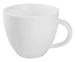 Чашка чайная «Кунстверк»; фарфор; 200мл; D=8.3,H=6.2,L=10.8см; белый KunstWerk A1943