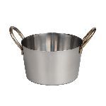 Емкость Antique для подачи закусок/снэков 380 мл d 100/82 мм h61 мм 2 ручки нерж. P.L. Proff Cuisine CHM21