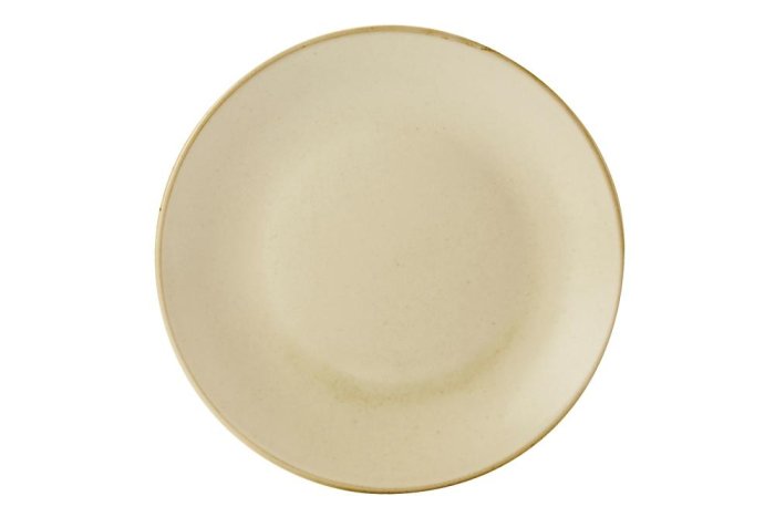 Тарелка мелкая без рима 30 CM Porland 187630 YELLOW