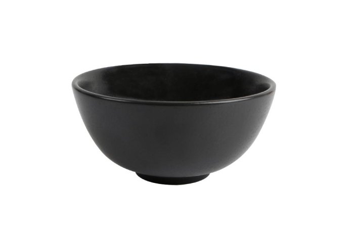 Салатник BLACK фарфор, 335 мл, d 130 мм, h 60 мм, Porland 362913 черный