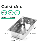 Гастроемкость перфорированная CuisinAid 1/1 h=150 нерж. 530х325х150 CD-811-6P /10