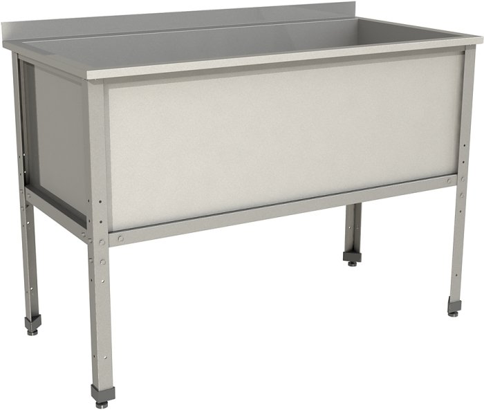 Ванна котломоечная с бортом Restoinox ВМСК-1/12/6-Б-ЭН