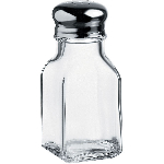 Емкость соль/перец "Бэйзик"; стекло, металл; 100мл; прозр. Pasabahce 80221/b