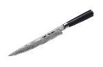 Нож кухонный "Samura DAMASCUS" для нарезки 230 мм, G-10, дамаск 67 слоев SAMURA SD-0045/K