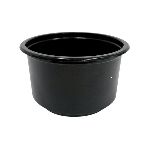Контейнер 350 мл 1-секц. d115хh58,6 мм, без крышки, черн., ПП, 50 шт/упак 500 шт/кор Мистерия