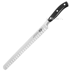 Нож д/тонкой нарезки кованая сталь; сталь нерж.,пластик; L=40/25.6,B=3см Victorinox 7.7223.26