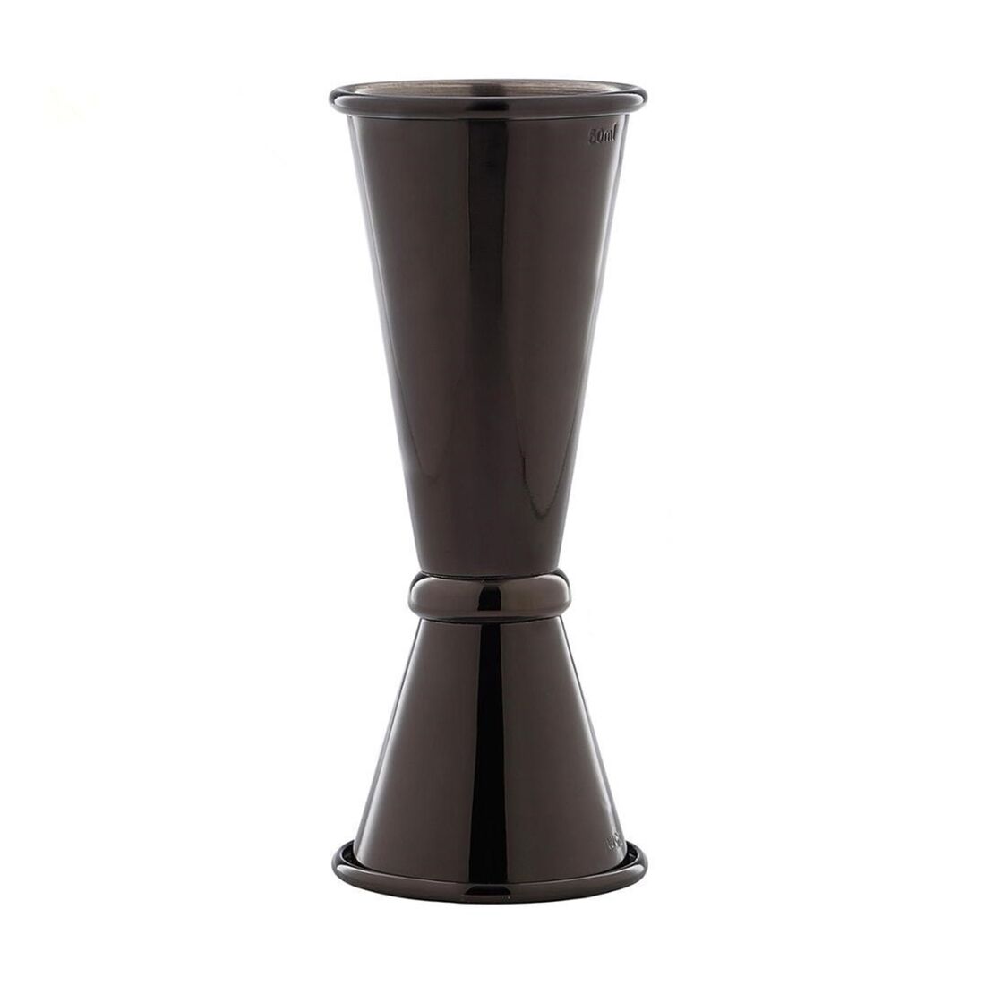 Джиггер металлический, 25х50 мл, черный цвет, P.L. Proff Cuisine- Barbossa MSAS0010-GMP
