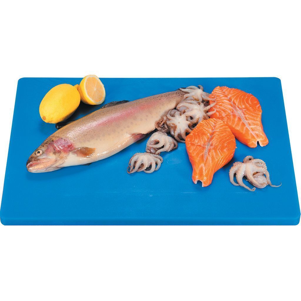 Доска разделочная 400х300х18 мм синяя, пластик, P.L. Proff Cuisine 92001111 /10 шт