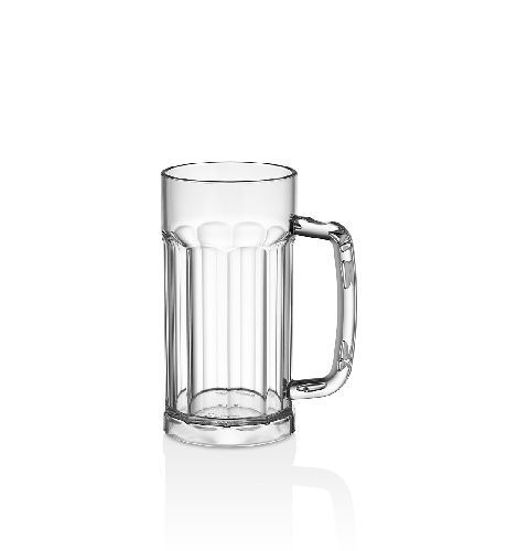 Кружка для пива 580 мл d80 мм h160 мм поликарбонат прозрачн. Gastroplast